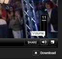 BBC iPlayer volume slider